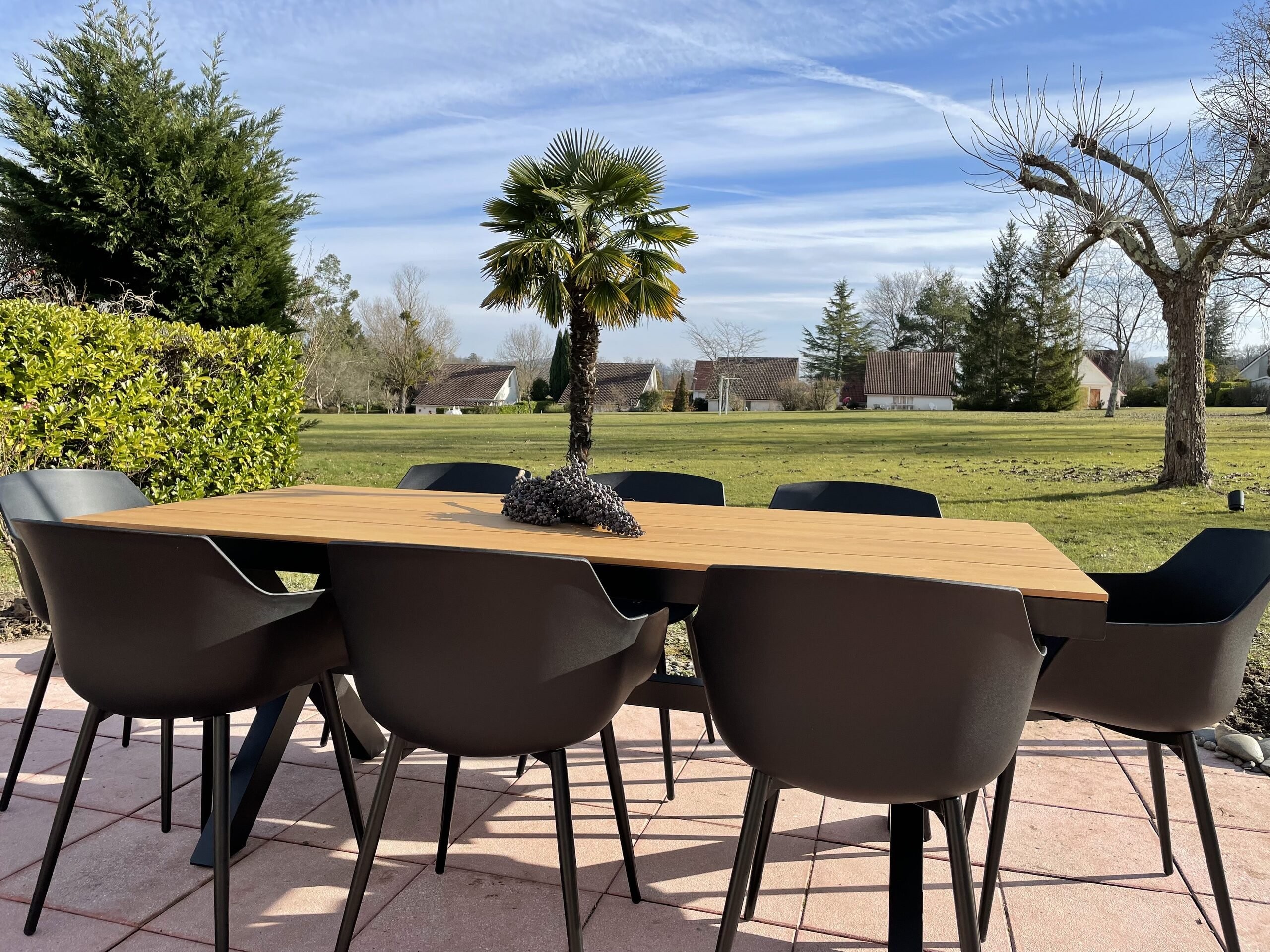 Villa 1 tuinset